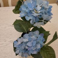Изкуствена синя хортензия , снимка 8 - Декорация за дома - 45506218