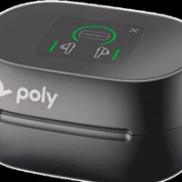 Слушалки Poly Voyager Free 60+ UC, Bluetooth, In-Ear, USB-C, Тouch case, Черни, снимка 3 - Слушалки и портативни колонки - 45878951