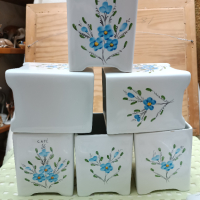 Порцеланови френски кутии за съхранение на продукти, снимка 8 - Аксесоари за кухня - 44989370