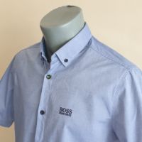 Hugo Boss Regular Fit Stretch Cotton  Mens Size S НОВО! ОРИГИНАЛНА Мъжка Риза!, снимка 5 - Ризи - 46102740