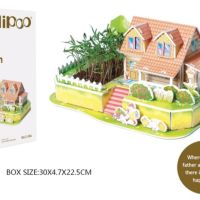 3D макет голям размер с растяща жива градина / My Zilipoo - Love Garden 3Д макети, снимка 3 - Декорация за дома - 45467303