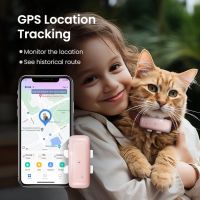SEEWORLD P1 GPS тракер за котки, кучета за проследяване на домашни любимци 3+ кг, розов, снимка 7 - За кучета - 45618283