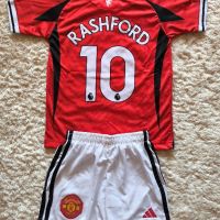 НОВО!! Детско - юношески футболен екип Манчестър Юнайтед Рашфорд Manchester United Rashford, снимка 2 - Детски комплекти - 45429257