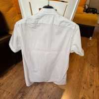 Мъжка бяла риза на малки точки само за 5лв., снимка 3 - Ризи - 45601782