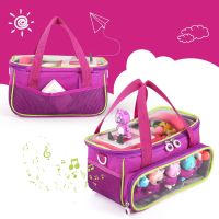 OUKNAK чанта за съхранение на Toniebox и кукли с презрамка и дръжка (лилаво), снимка 6 - Други - 45080233