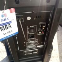 !Промоция MBA SA 8900 ULTRA 6000w Чисто нова Караоке стерео колона 12месеца гаранция модел 2024, снимка 14 - Тонколони - 45157083