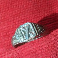 Старинен пръстен сачан над стогодишен - 59921, снимка 5 - Антикварни и старинни предмети - 29013529