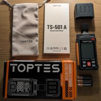 Нов TopTes TS-501A Преносим Децибелметър с LCD и MAX/MIN Функции Измерване звук, снимка 9 - Друга електроника - 45469300