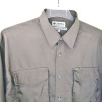 Columbia GRT Outdoor Hiking Trek Shirt / L-XL* / мъжка риза лятна с дълъг ръкав / състояние: отлично, снимка 4 - Спортна екипировка - 45278487