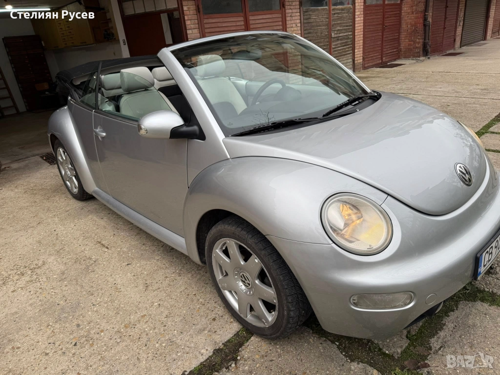 VW New Beetle 2.0i 115кс  кабриолет   - цена 4 600 лв или 2351,94 евро --- БЕЗ БАРТЕР -кабриолет  - , снимка 1