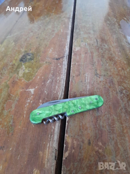 Стар джобен нож,ножче,ножка #89, снимка 1