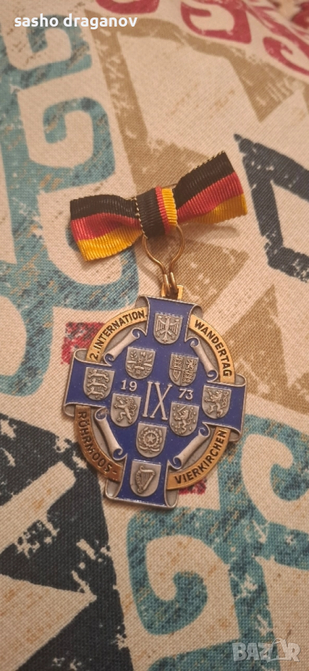 Немски орден 1973 г., снимка 1