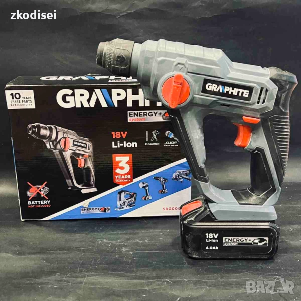 Акумулаторен перфоратор GRAPHITE 58G009, снимка 1
