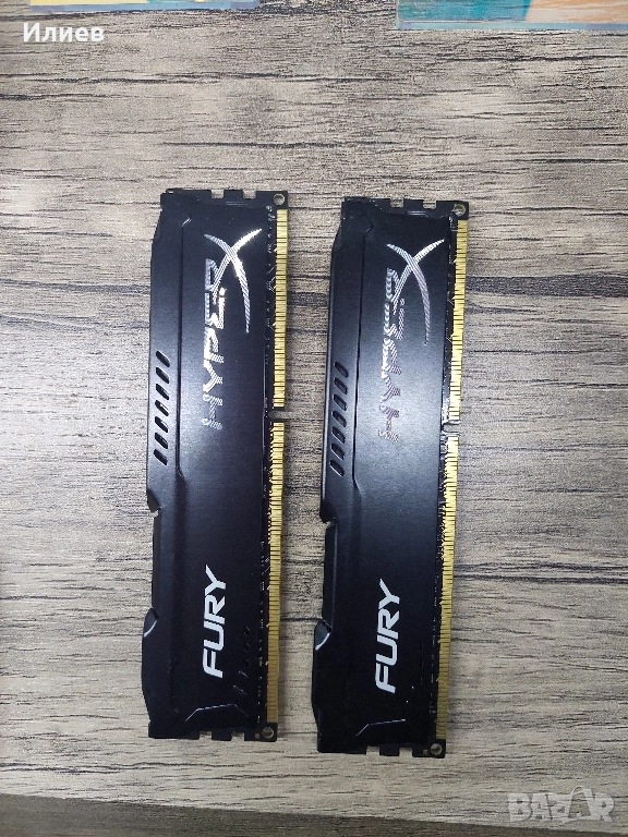 Kingston HyperX FURY 16GB DDR3 1866MHz HX318C10FBK2/16, снимка 1