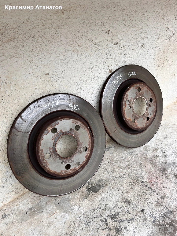 Спирачени дискове задни за Тойота Авенсис T27. Седан. 2009-2015г, снимка 1