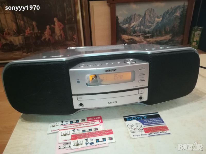 SONY ZS-S50CP CD MP3-ВНОС SWISS 0607241831, снимка 1