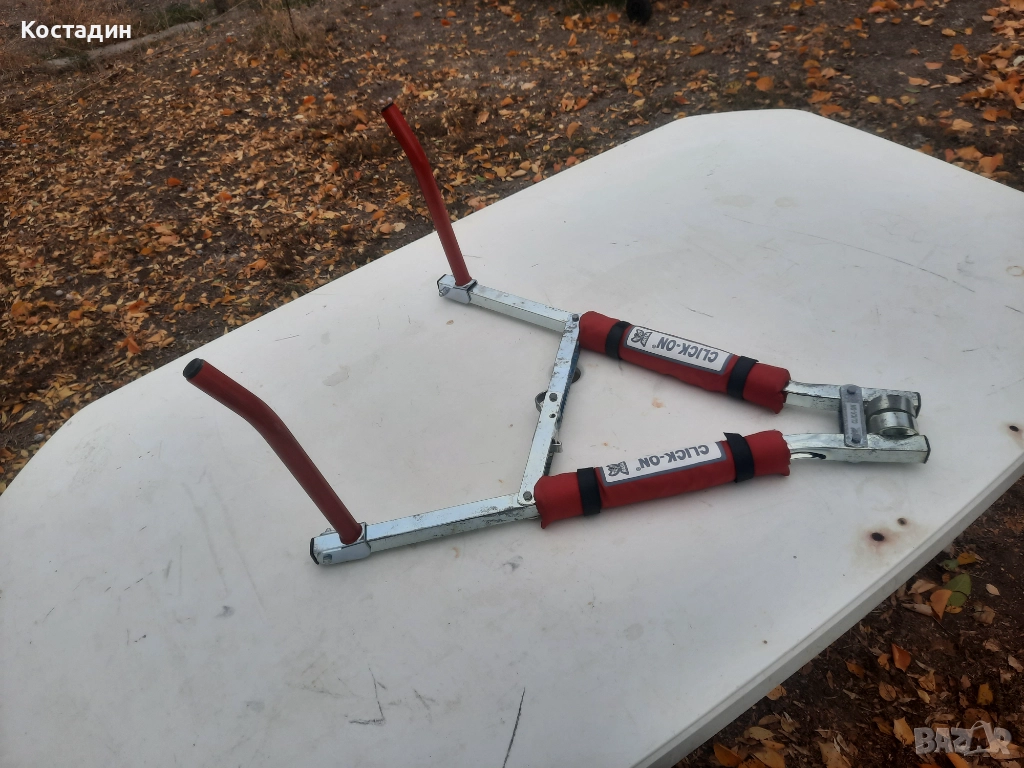 Багажник за колела  за теглич  click-on, снимка 1