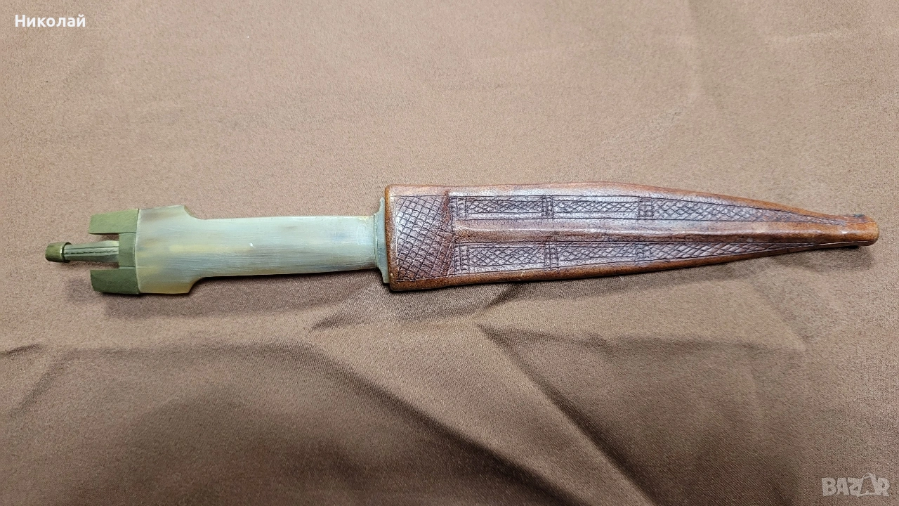 Щик, нож, кама Африка Африкански кинжал, снимка 1