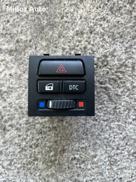 Бутон аварийни светлини БМВ Е90 91 BMW, снимка 1