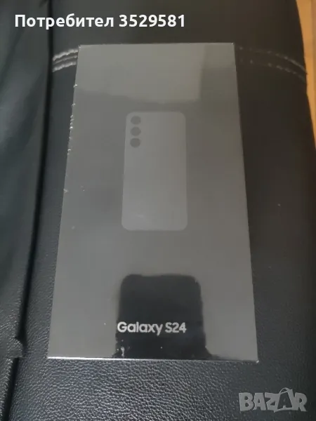 Samsung S24 128gb onyx black НОВ, снимка 1