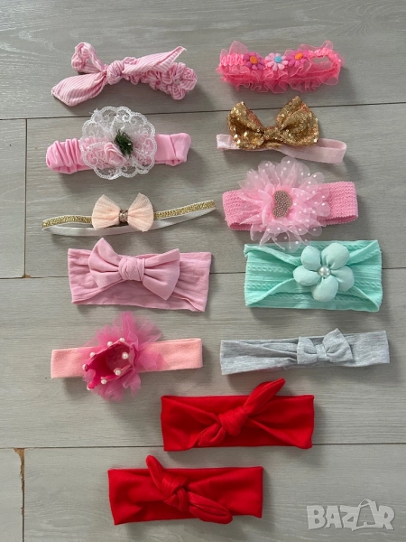 Бебешки диадеми 12бр за 9лв, снимка 1