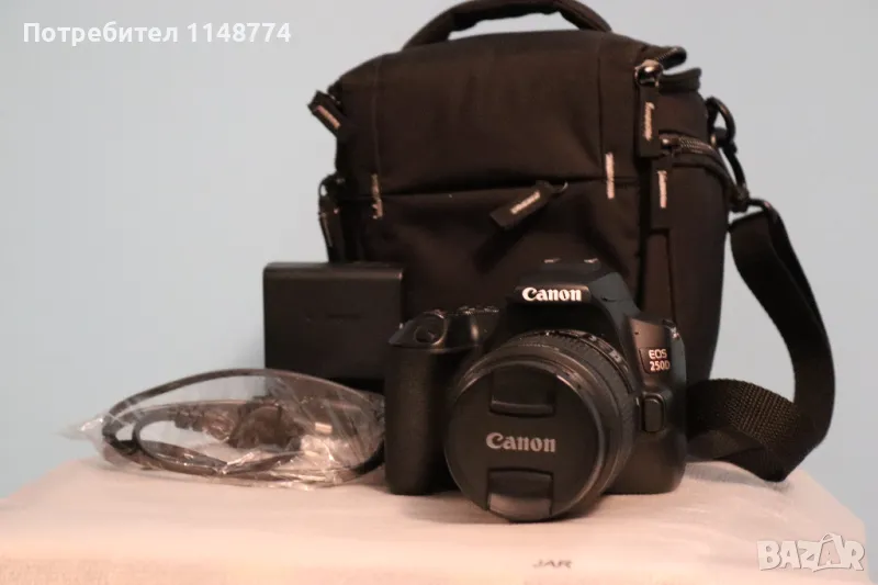 Продавам Canon EOS 250D, снимка 1