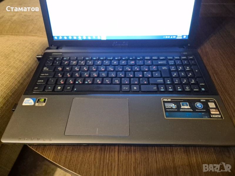 Лаптоп Asus X55V-Бартер за Радиокасетофон, снимка 1