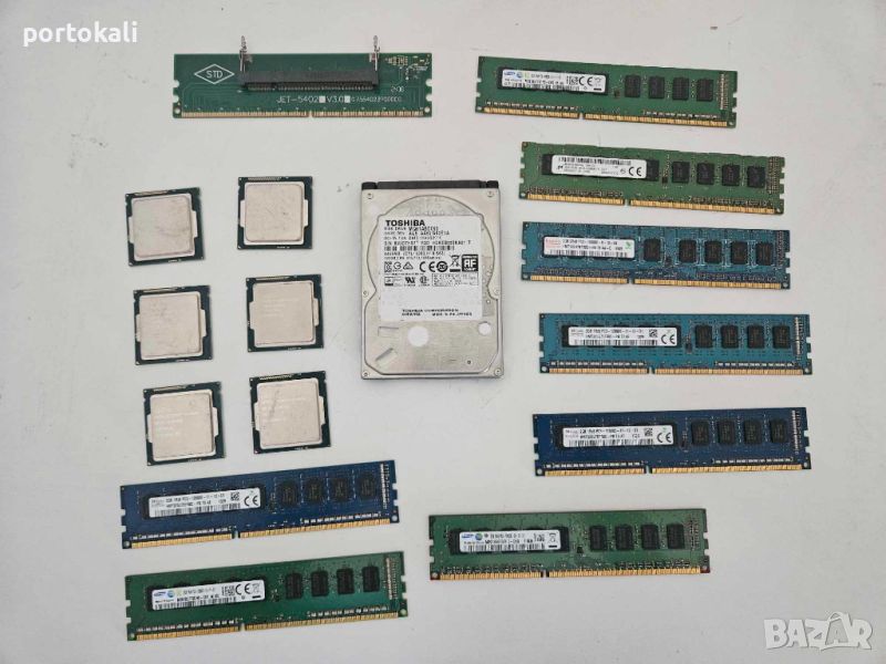 Процесор Intel интел i3-4170 Рам RAM DDR3 HDD твърд диск 500GB части, снимка 1