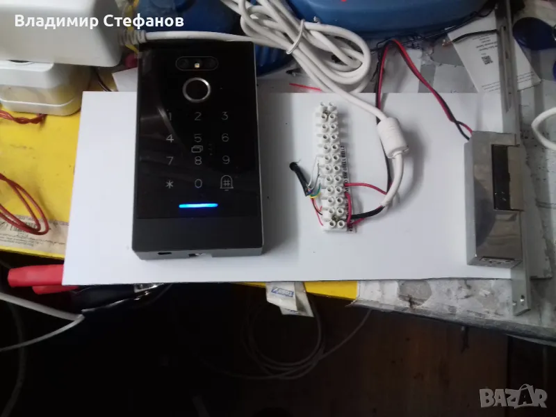 Интелигентен терминал за отваряне на врата с лицево разпознаване, снимка 1