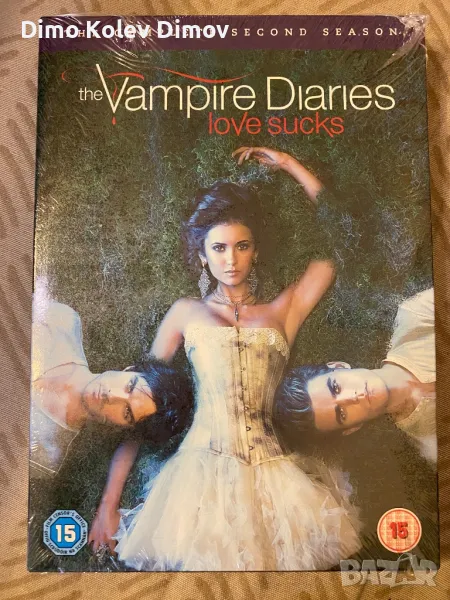 Vampire diaries 📀 DVD. Чисто ново, снимка 1