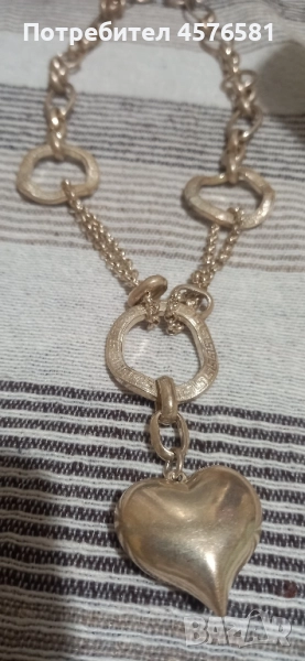 масивен ланец сребро 925, снимка 1