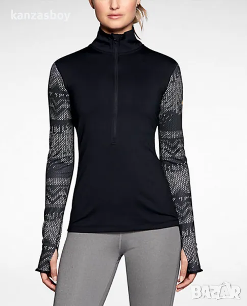 Nike Pro Hyperwarm Nordic Half Zip - страхотна дамска блуза С, снимка 1