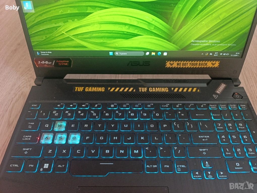 Геймърски лаптоп Asus FX5060H с i7 11800H, снимка 1