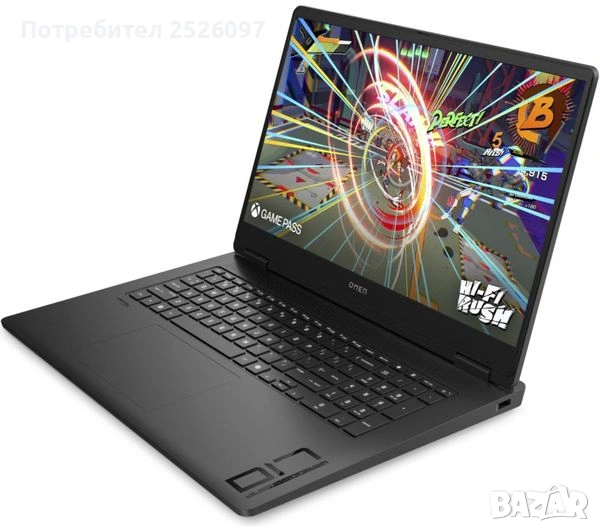 НОВ HP OMEN 17/QHD 240Hz/Ryzen 9 8945HS/32GB 5600MHz/1TB NVMe/RTX 4060, снимка 1