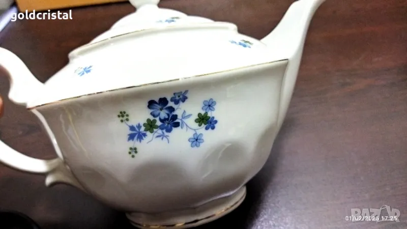 Стар български порцелан чайни, снимка 1