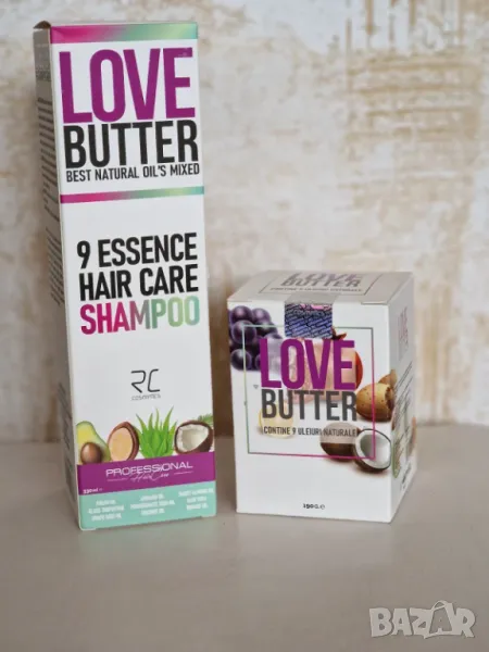 Супер храна за косата Love Butter Professional Best Organic oil Mixed шампоан 330 мл.+ маска, снимка 1