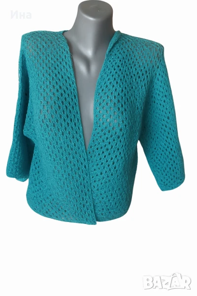 Ръчно плетена дамска жилетка , снимка 1