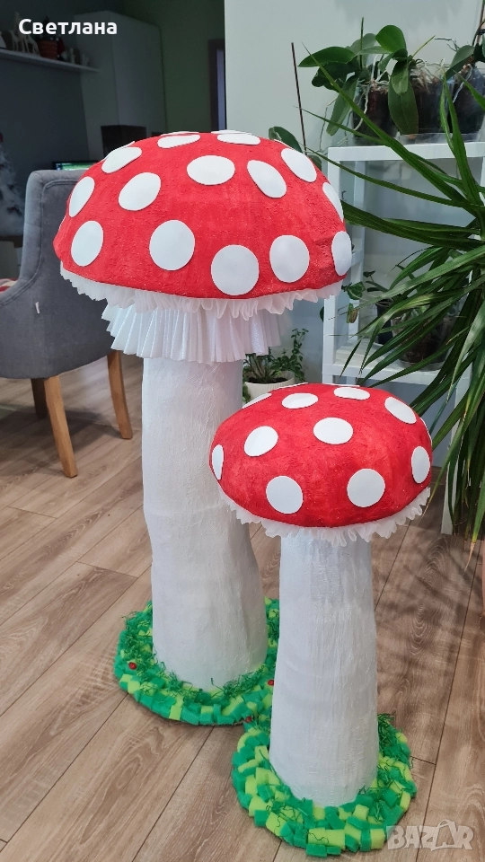 Декоративни гъби – ръчна изработка , снимка 1