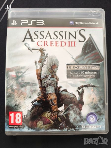 Assassin's Creed III Exclusive Edition игра за Playstation 3 PS3, снимка 1