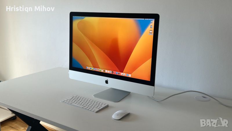 Imac 27, 5K 2017, I7, 64Ram, 8GB Video, 2TB SSD - Top конфигурация, снимка 1