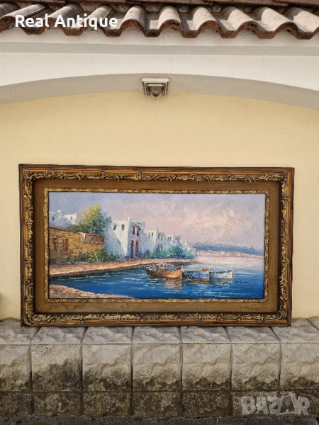 Уникална огромна майсторска авторска картина масло върху платно , снимка 1