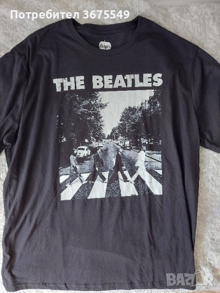 Мъжка тениска на The Beatles - размер XL , снимка 1