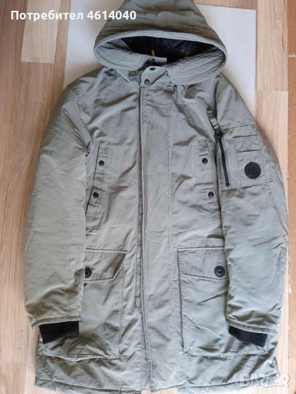 Яке дълго зимно мъжко REPLAY размер L / XL, снимка 1