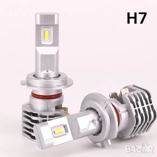 Комплект LED лампи - H7, 6000K , снимка 1