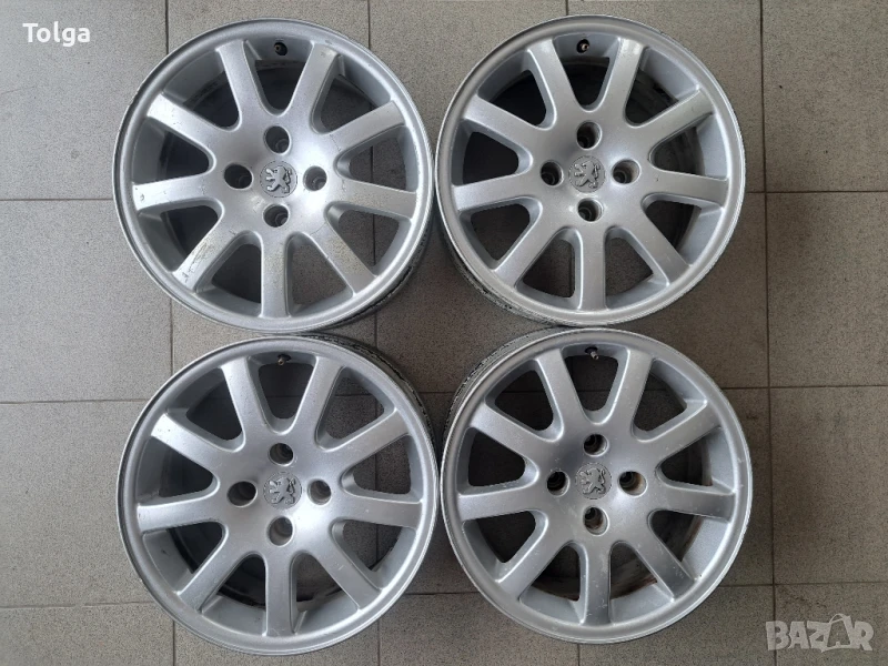Алуминиеви джанти за Peugeot 16 4x108, снимка 1