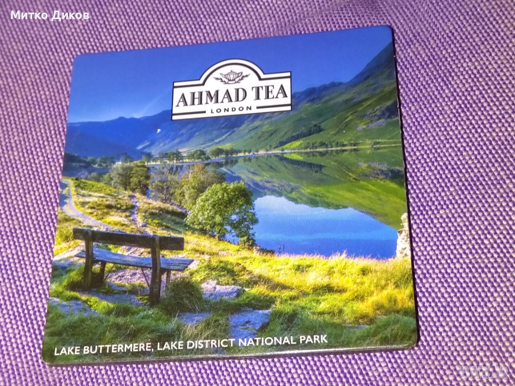  Езеро Бътермиър, Национален парк "Лейк Дистрикт"магнит нов Англия, снимка 1