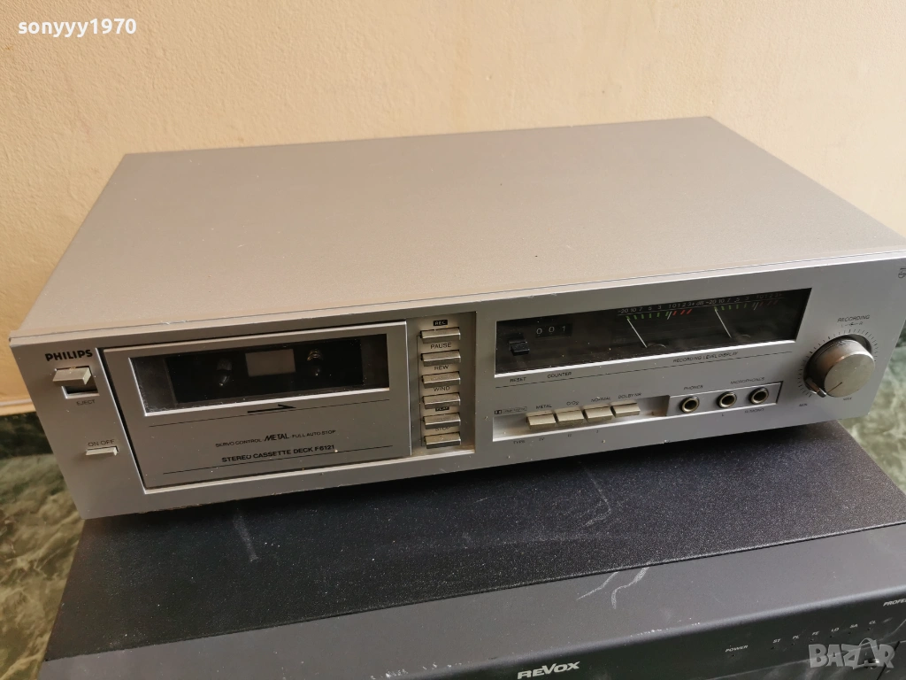 PHILIPS F6121 DECK-ВНОС SWISS 2901260858, снимка 1
