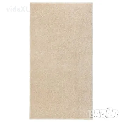 vidaXL Килим с къс косъм, 80x150 см, бежов（SKU:340329）, снимка 1