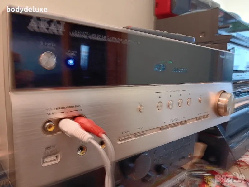AKAI AS030RA-780B ресийвър 5.1, 375W RMS, снимка 1