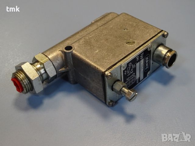 Пресостат хидравличен HAWE DG2M hydraulic pressure switch, снимка 1 - Резервни части за машини - 45338782